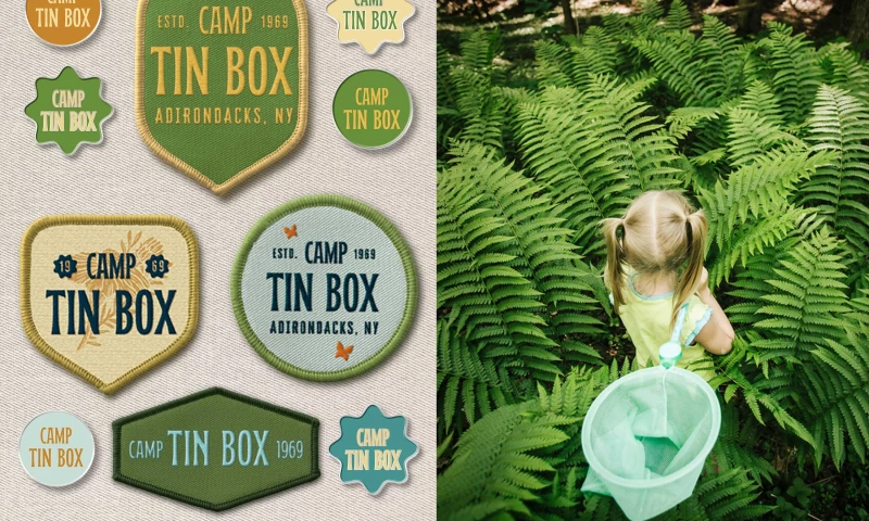 Brand Identity Design for Camp Tin Box