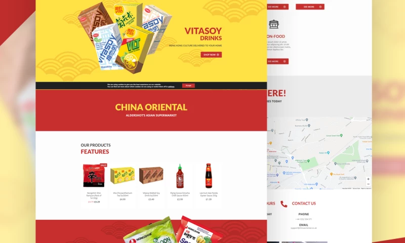 Sinfa Digital - Chinese Supermarket Chain