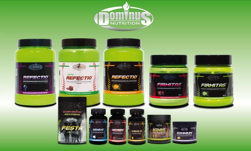 Mainostoimisto Speciaali - Dominus Nutrition