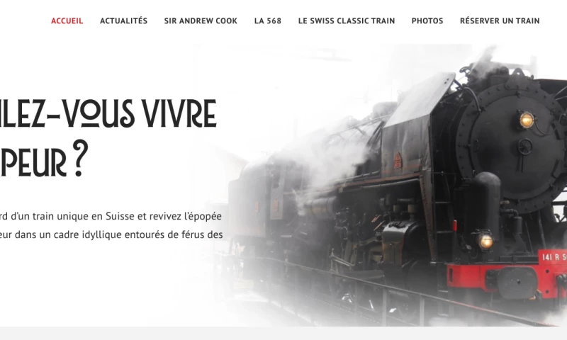 Coteries - Website redesign and creation of a web interface for train trip creation and ticketing