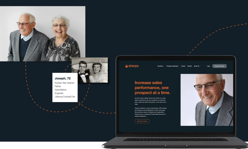 Atomicdust - Shepa CRM Website Design