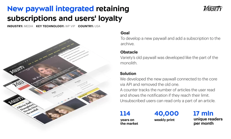 Umbrella IT - Dedicated team for Variety