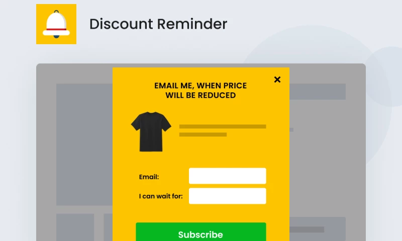 SpurIT - Discount Reminder