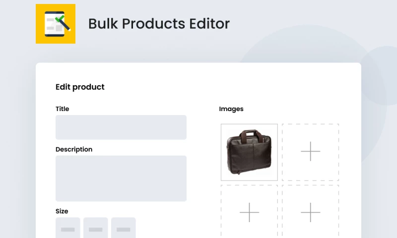 SpurIT - Bulk Products Editor