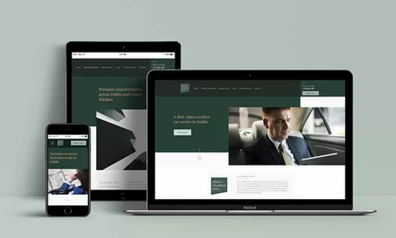 Website with Bookings