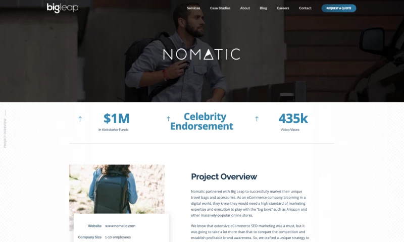 Big Leap - 435,000 Video Views!