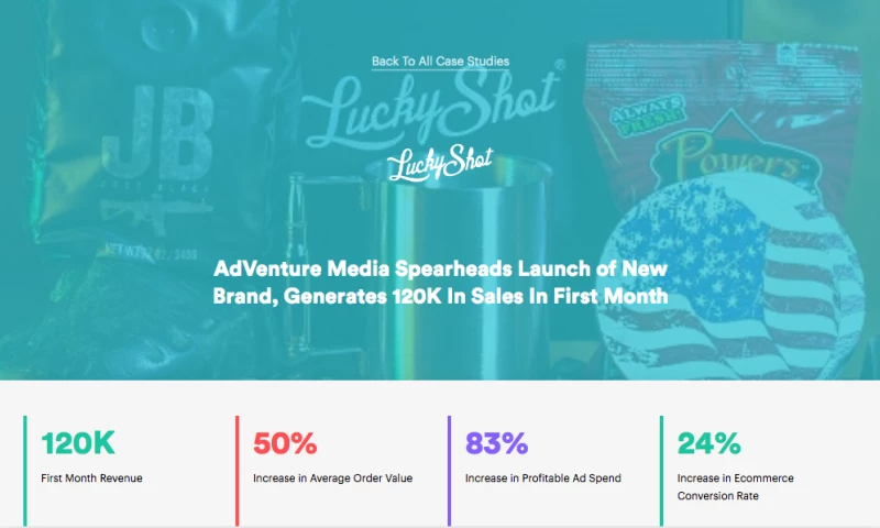 AdVenture Media Group - AdVenture Media Spearheads Launch of New Brand, Generates 120K In Sales In First Month