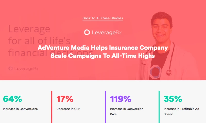 AdVenture Media Group - AdVenture Media Helps Insurance Company Scale Campaigns To All-Time Highs