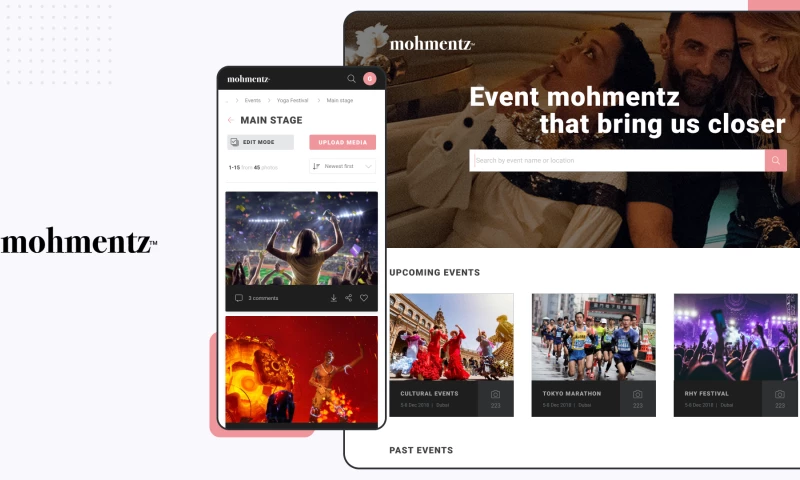 Mohmentz, An Event Management App