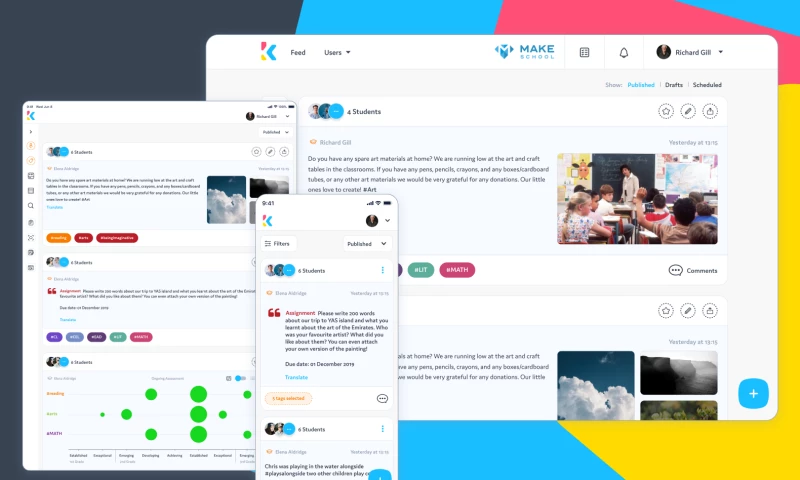 Adam Fard Studio - Kinteract, An EdTech SaaS Solution