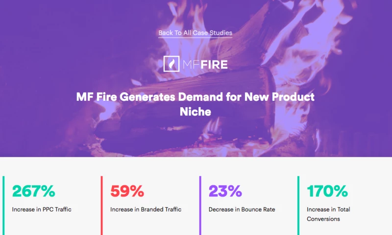 MF Fire Generates Demand for New Product Niche