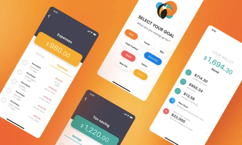 Money saving and personal finance assistant app