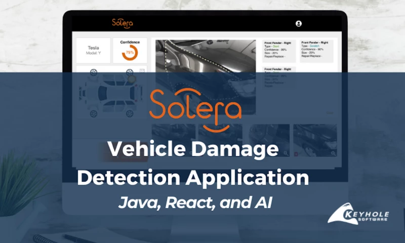 Auto Damage Detection App with Java, React, and AI