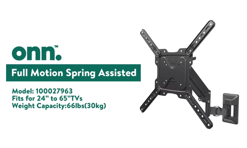 Treefruit - ONN-How to Install Full Motion TV Wall Mount