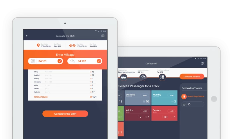 Transit Tracking App