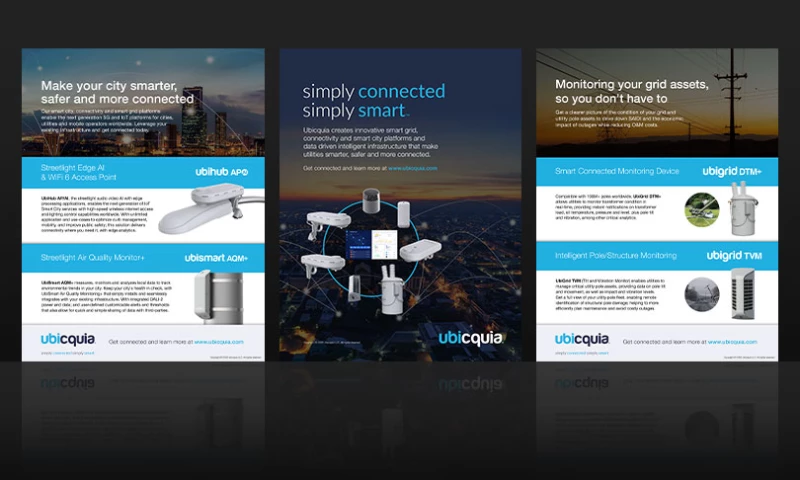 Ubicquia Advertisement Series