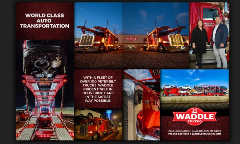 Waddle Trucking Advertisement