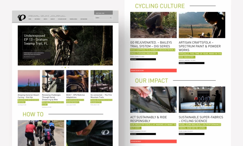 Belov Digital Agency - PEARL iZUMi Cycling Gear