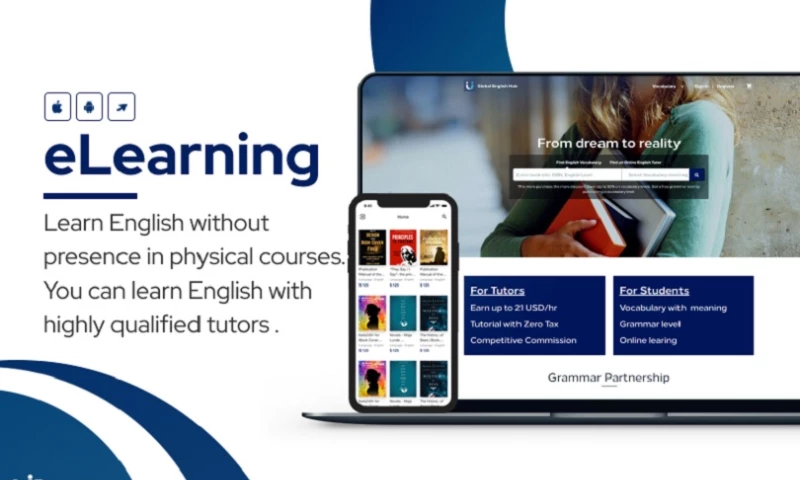 Online Learning Web and Mobile App Platform