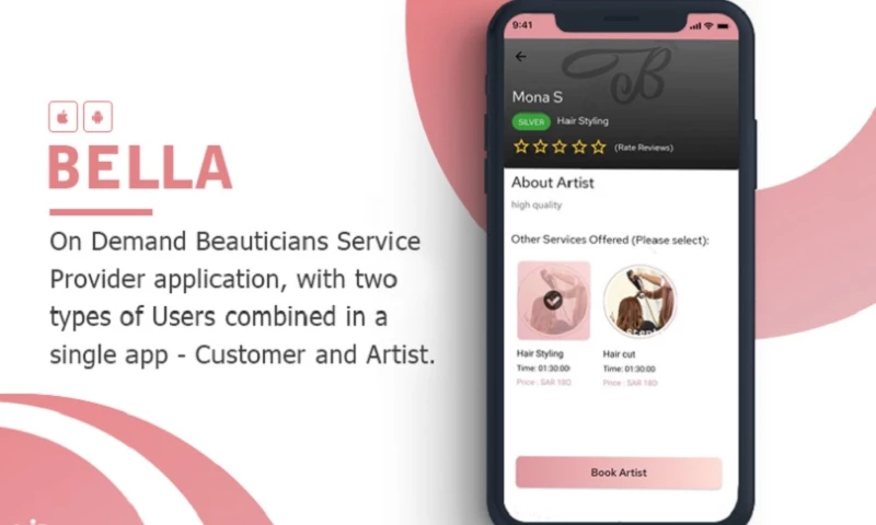 KONSTANT INFOSOLUTIONS - On-Demand Beauticians Service Provider App
