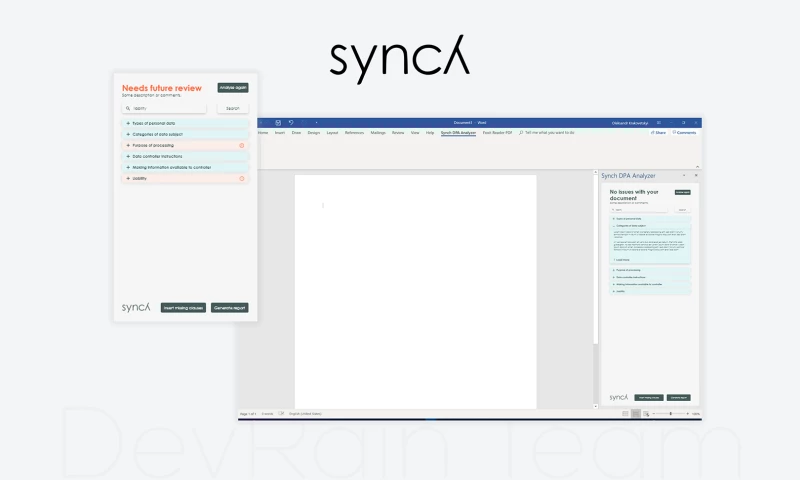 DevRain - Synch DPA Analyzer