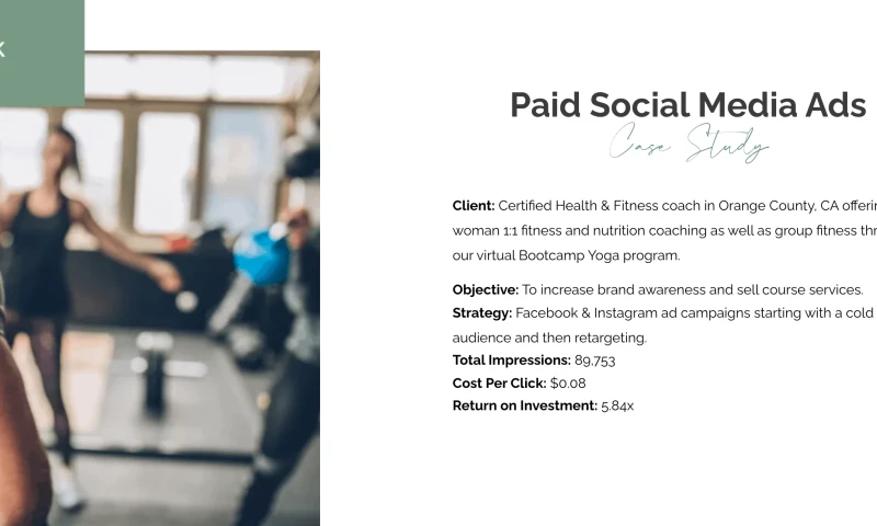 Paid Social Media Ads