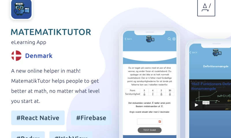 Appvales - MatematikTutor - eLearning App for learning Math