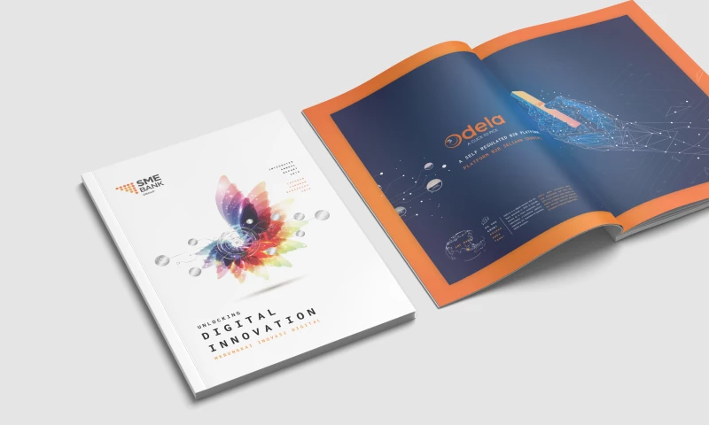 ALPHA CREATIVE (M) SDN. BHD. - [DESIGN + PRODUCTION] SME Bank Annual Report 2020