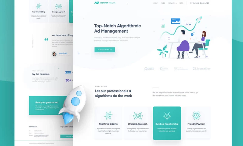 Newor Media - UI/UX Design