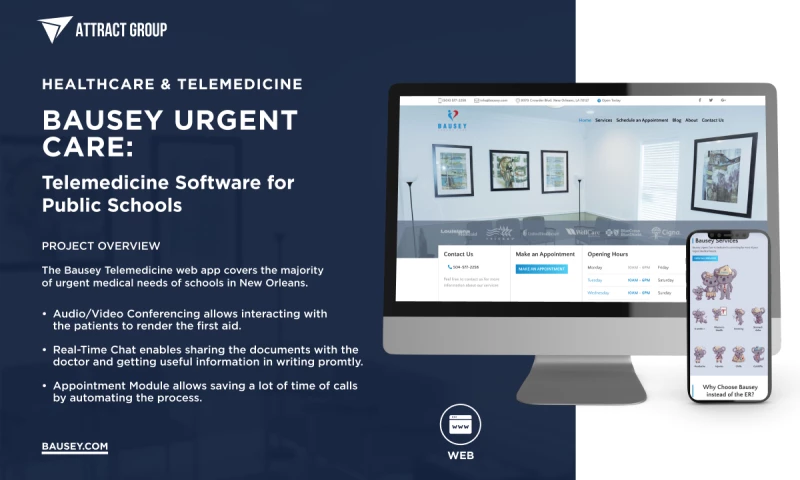 Bausey Urgent Care - Telemedicine for Schools