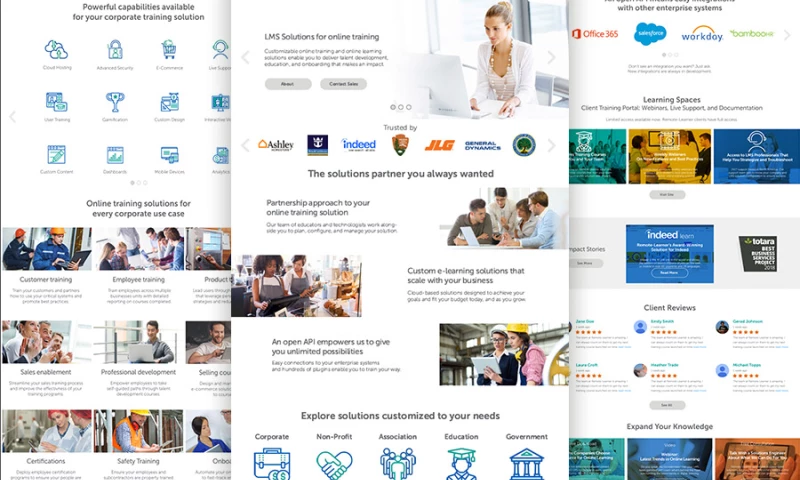Remote Learner Website Design