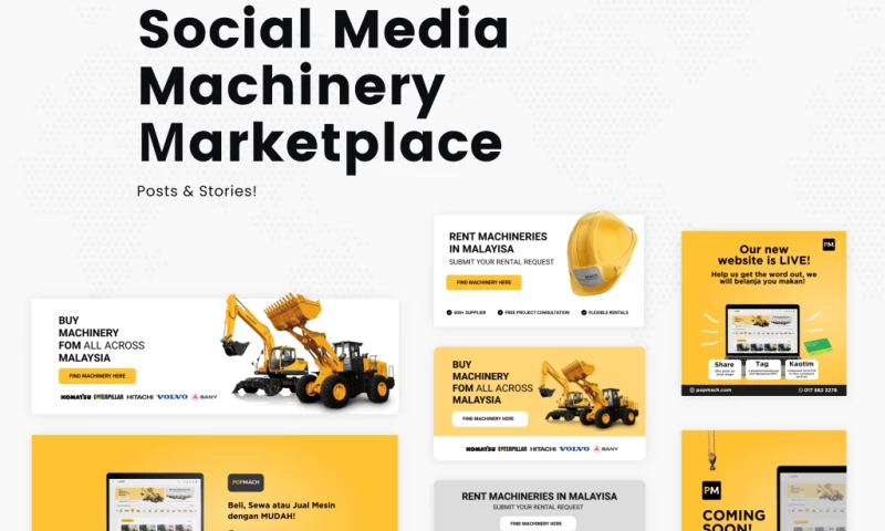 Machinery Platform Social Media