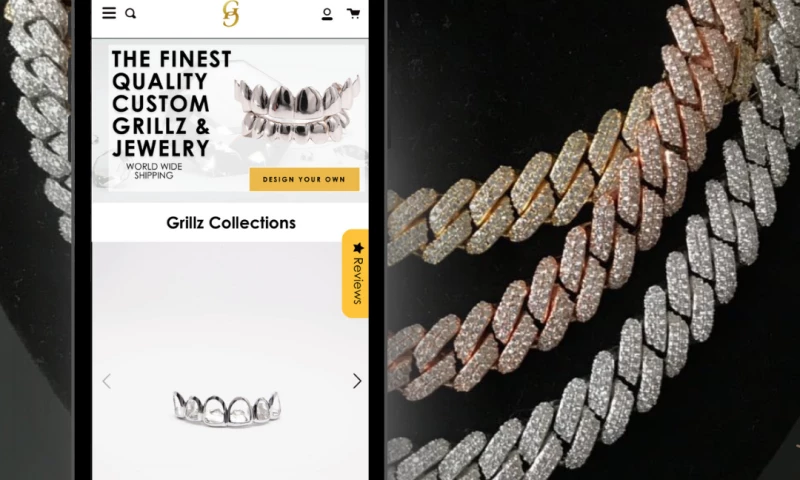 Custom Jewelry Ecommerce
