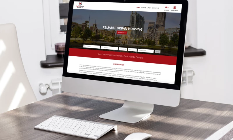 Badie Designs, LLC - Falcon View Properties Website