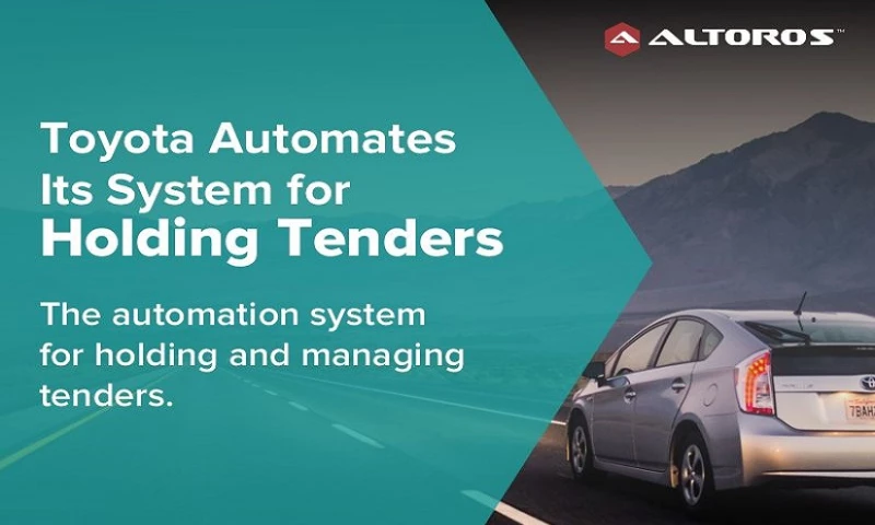 Toyota Automates Its System for Holding Tenders