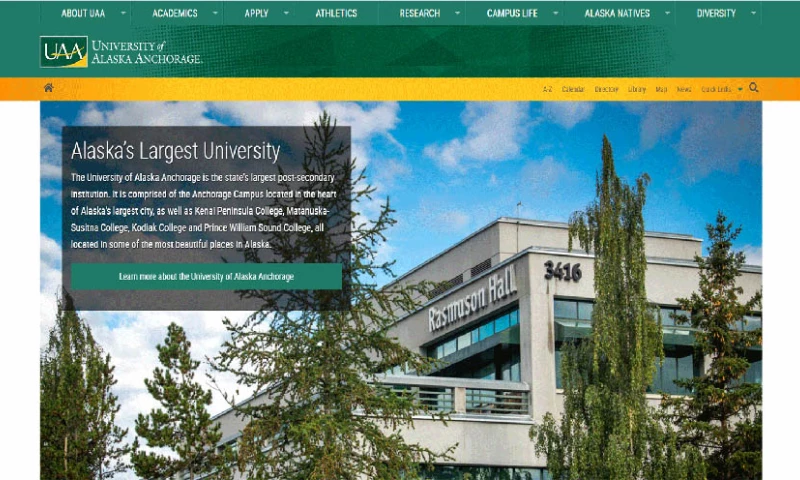 Blue Diamond Webs - University of Alaska Anchorage (College of Business & Public Policy)