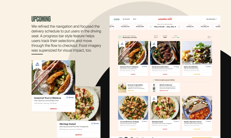 Mindful Chef - Branding & App Design