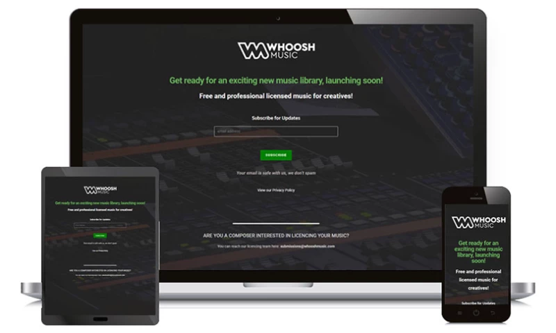WPWeb Infotech - WOOSHMUSIC