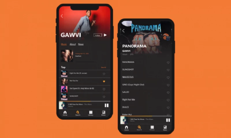 Social Music Streaming App