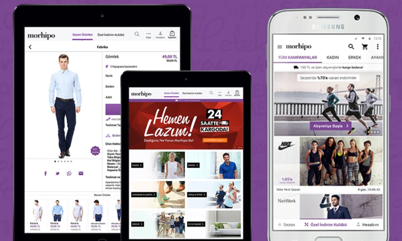 Kuka Apps - Morhipo e-commece mobile application