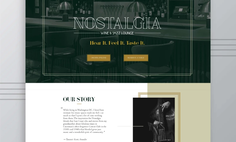 Nostalgia Wine and Jazz Lounge