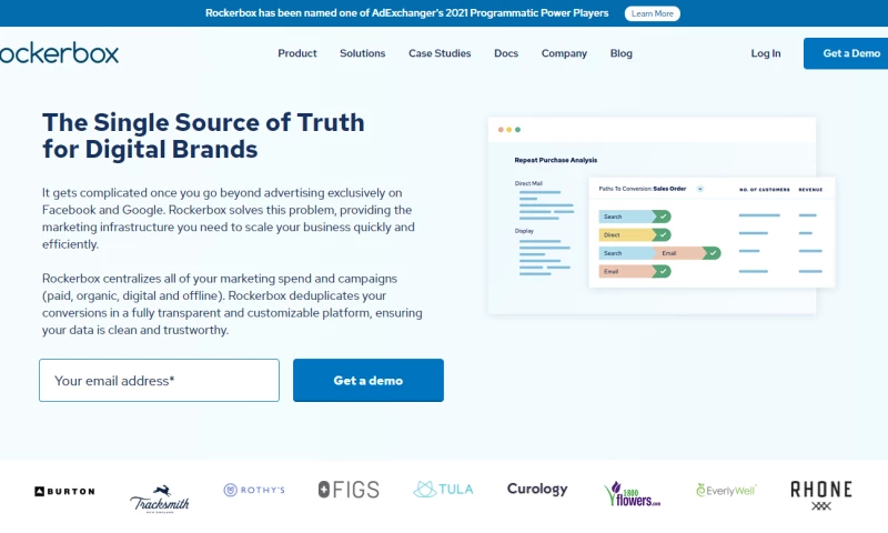 Rockerbox Website development
