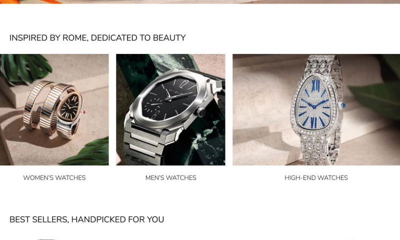 Bulgari Retailer Catalog