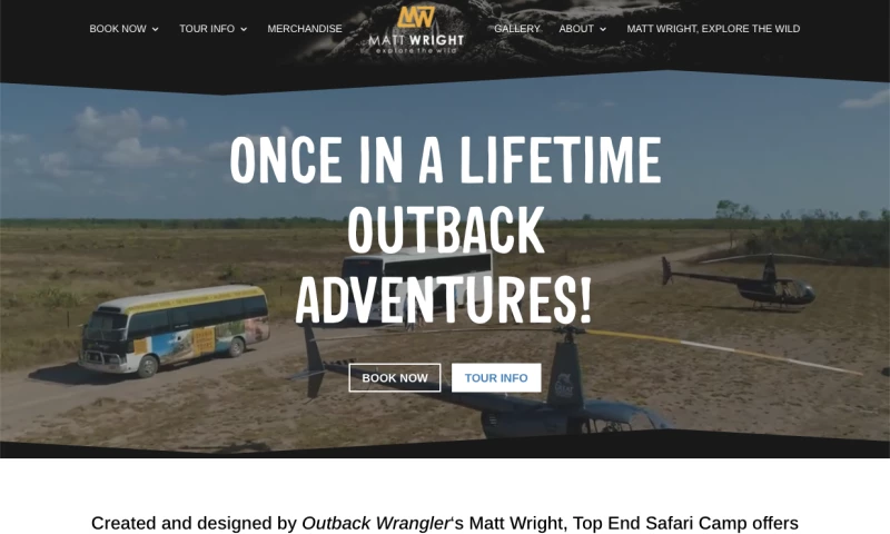 Clickstarter - Top End Safari Camp