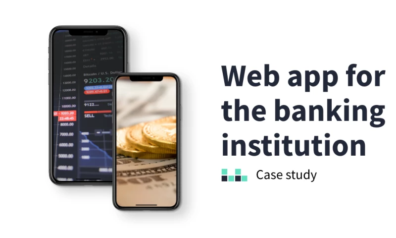 Momentum - Web app for the banking institution