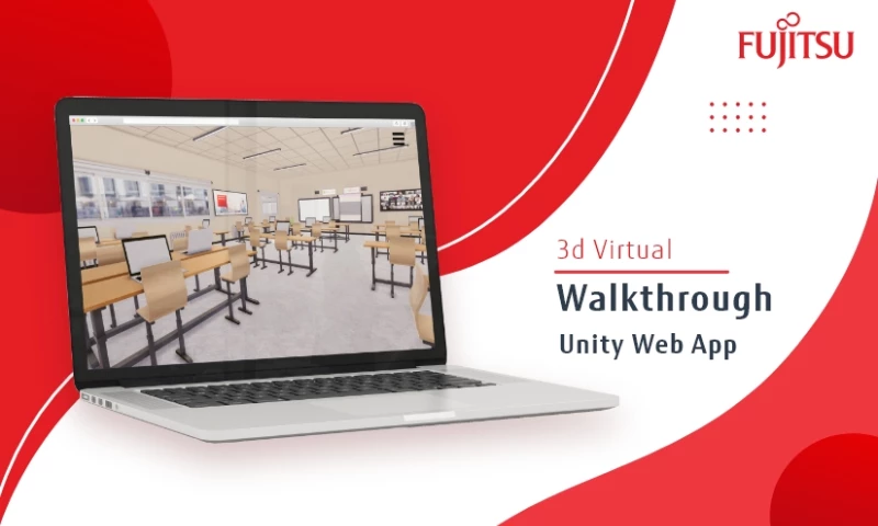 SDLC Corp - 3D environment to showcase Fujitsu Hardware Products