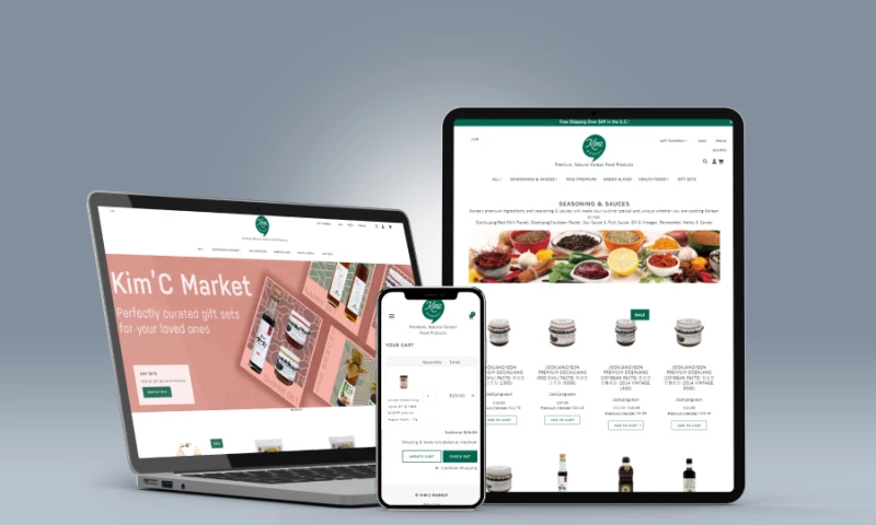 Kim’C Market E-Commerce