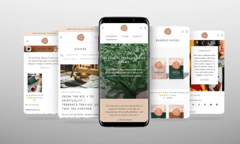 Us Two Tea (ecommerce)