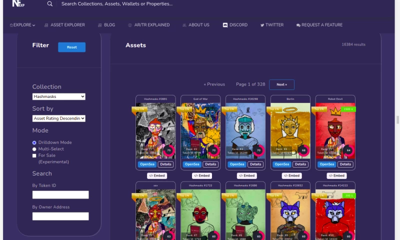 Antalogic - Website for NFT Market, Laravel