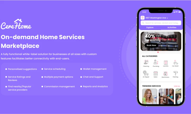 CereHome - On-demand Home Services Marketplace